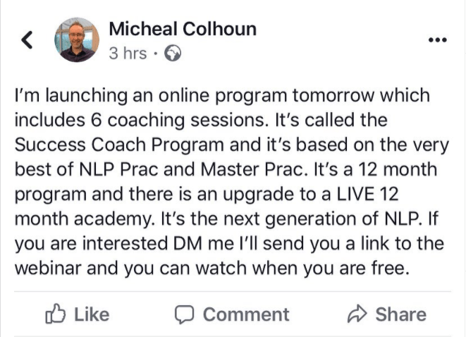 Success Coach Program